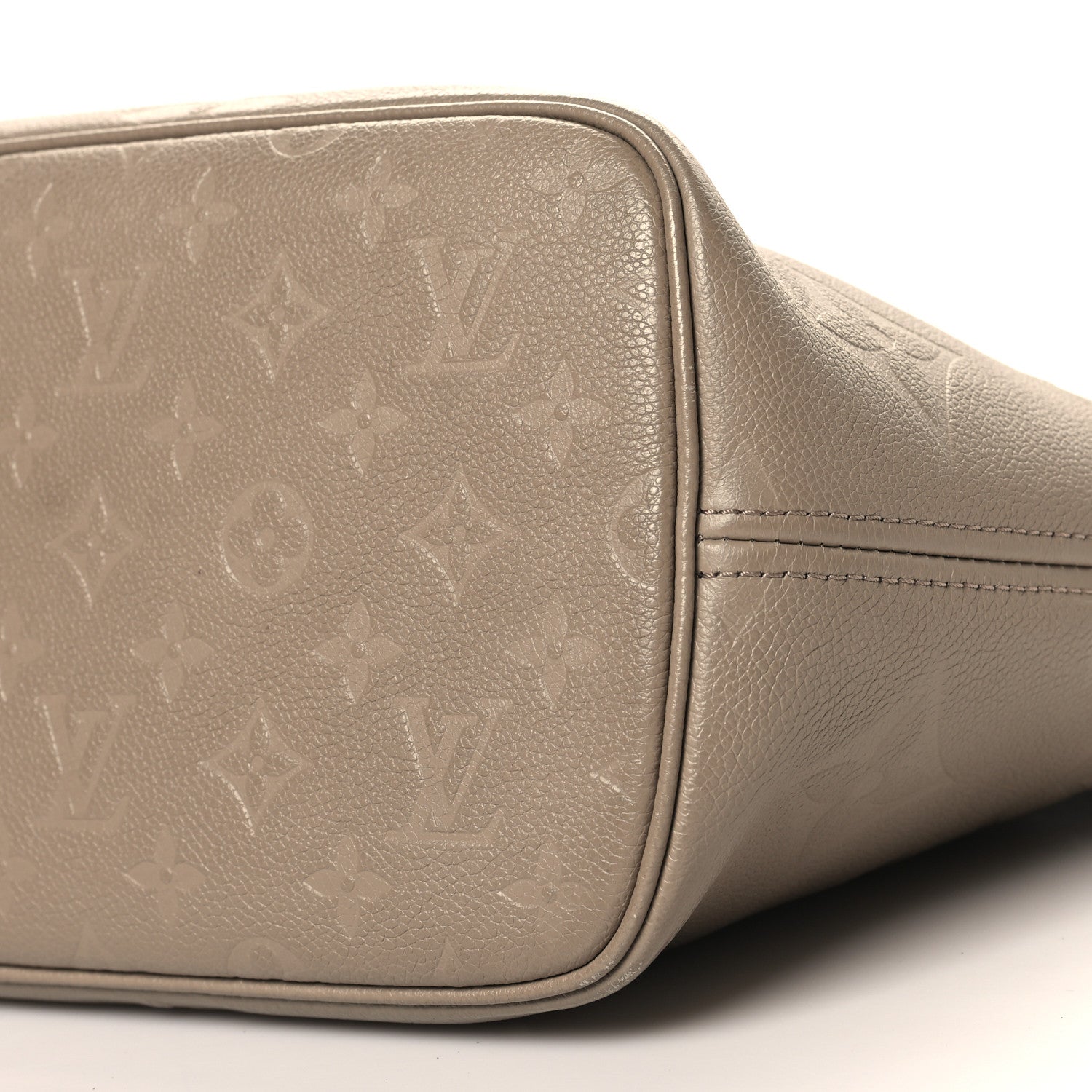 Louis Vuitton Empreinte Monogram Giant Neverfull MM Tourterelle 9 of 10
