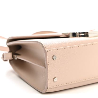 Saint Laurent Grain de Poudre Mini Classic Monogram Cassandra Top Handle Marble Pink 8 of 12