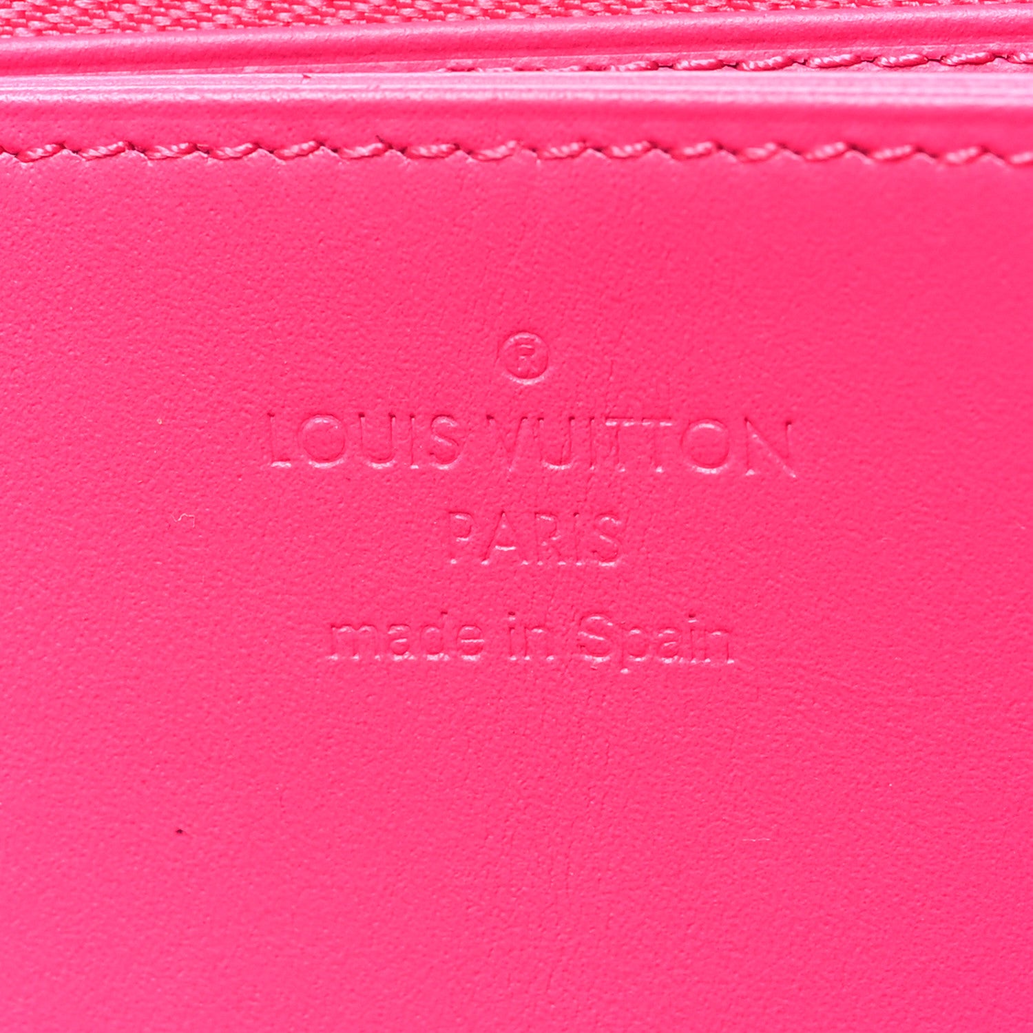 Louis Vuitton Vernis Valentine Zippy Wallet Fuchsia 6 of 8