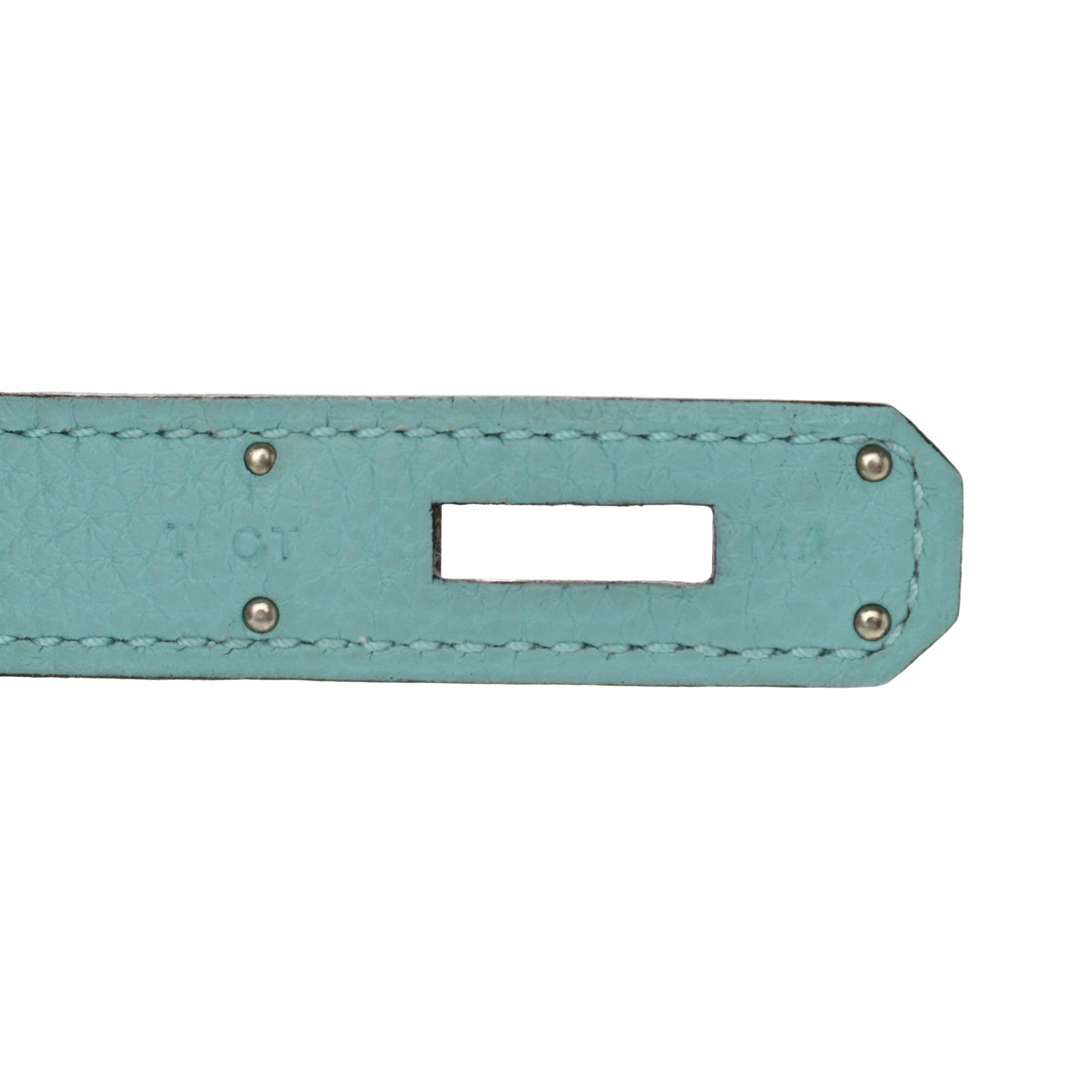 Hermes Togo Kelly Retourne 32 Bleu Atoll 7 of 10