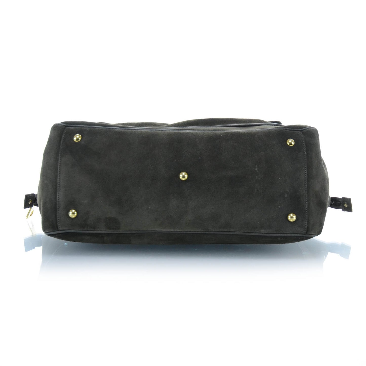 Suede Medium 1973 Top Handle Satchel Olive