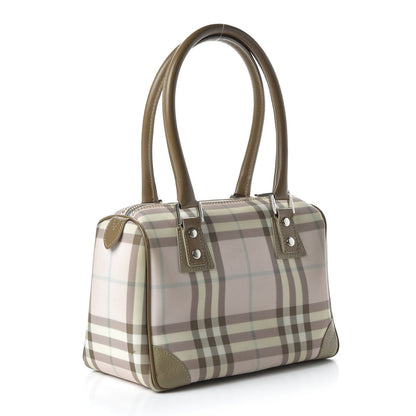 Burberry Candy Check Small Tote Pink 3 of 10