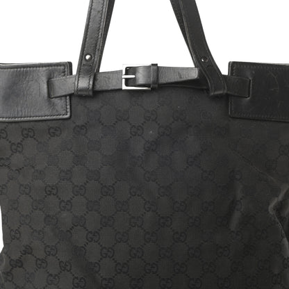 Gucci Monogram Tote Black 8 of 17