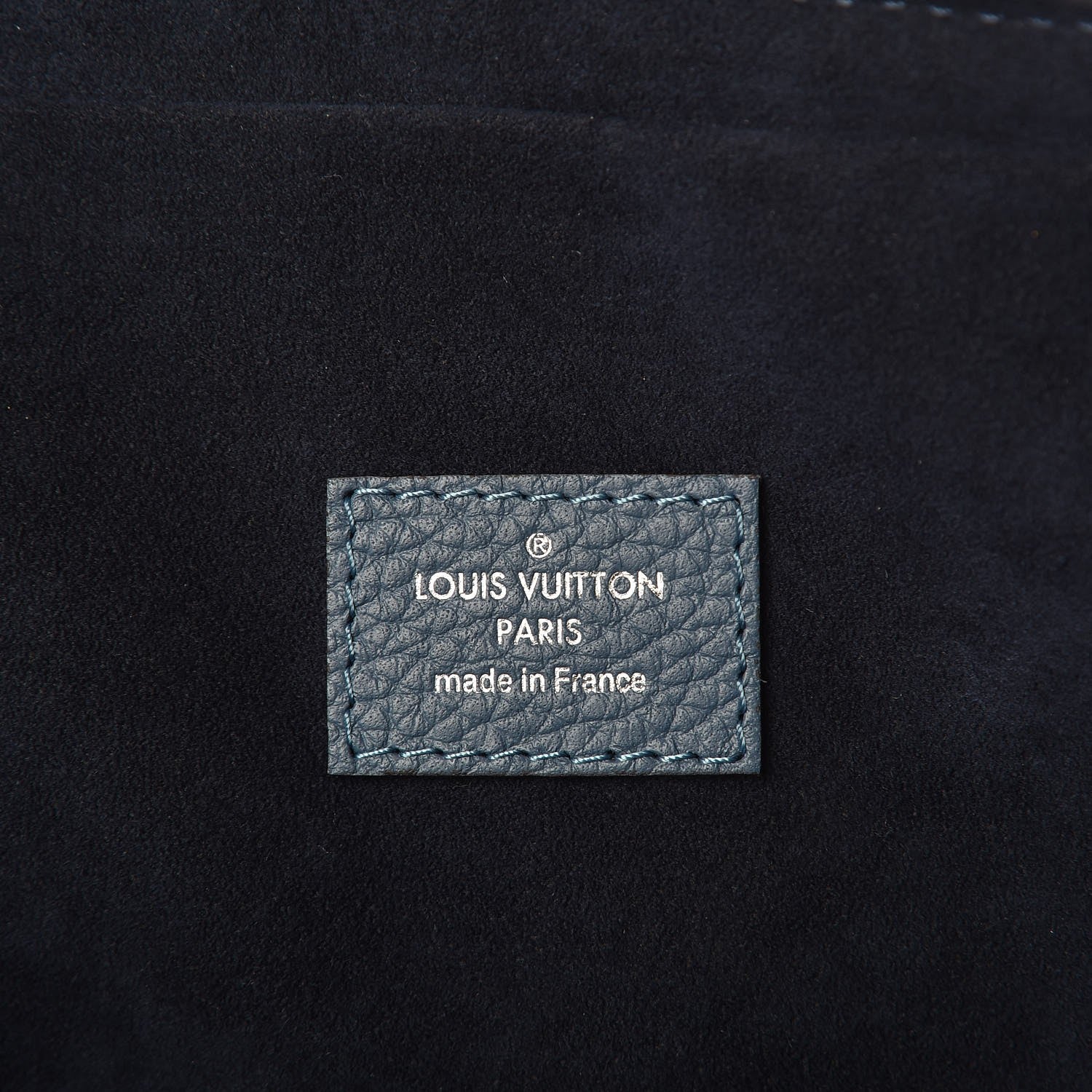Louis Vuitton Taurillon Victor Briefcase Blue Gris 6 of 7