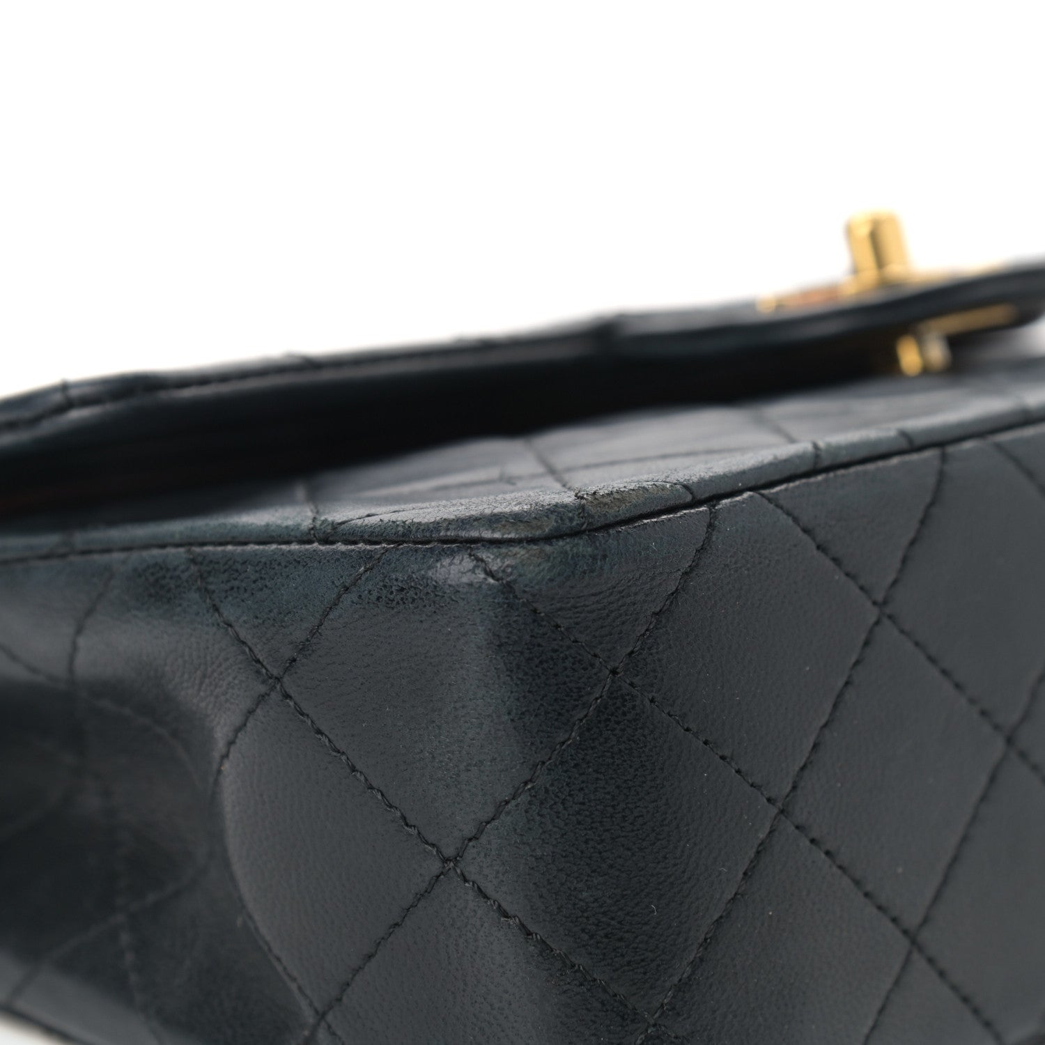Chanel Lambskin Quilted Small Double Flap Black 8 of 19