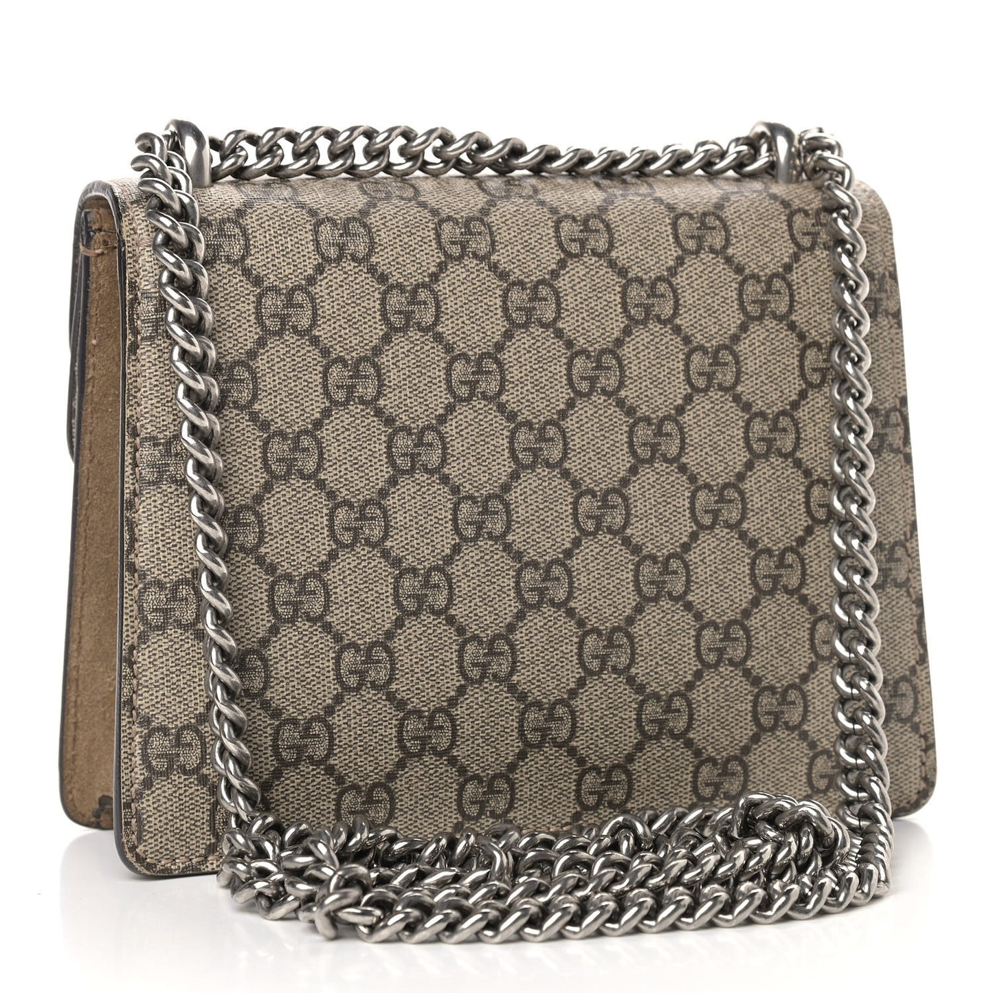 GG Supreme Monogram Mini Dionysus Shoulder Bag Taupe