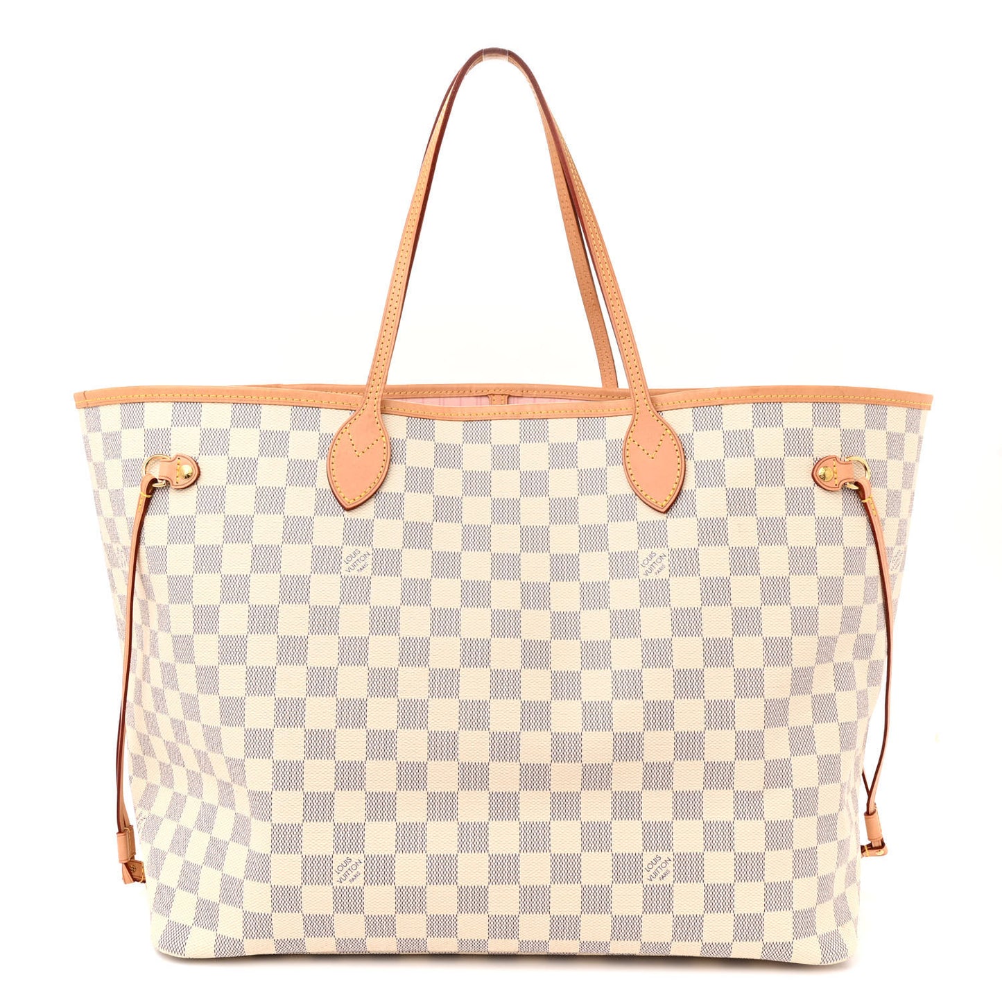 Damier Azur Neo Neverfull GM Rose Ballerine