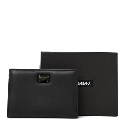 Dolce & Gabbana Calfskin Bi-Fold Wallet Black 11 of 11