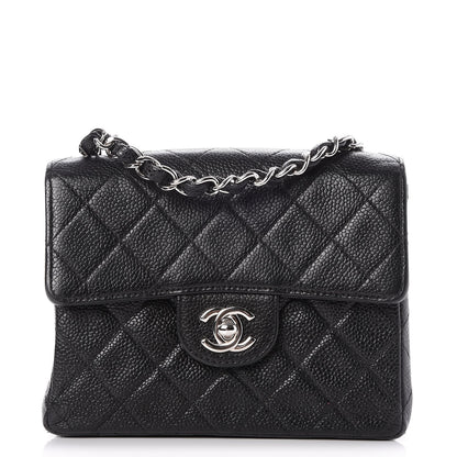 Chanel Caviar Quilted Mini Square Flap Black 1 of 7