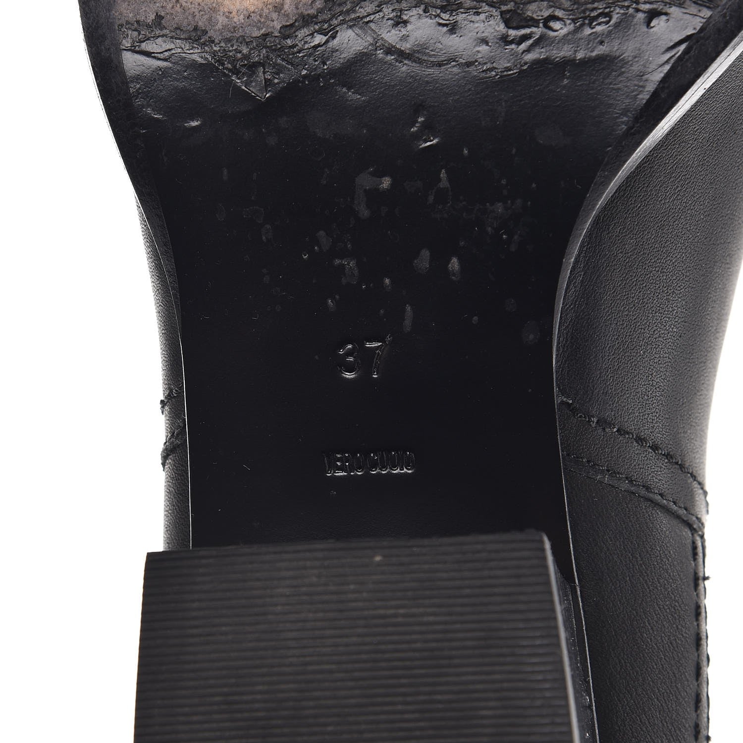 Alexander Wang Calfskin Anouk Mid Calf Boots 37 Black 8 of 13