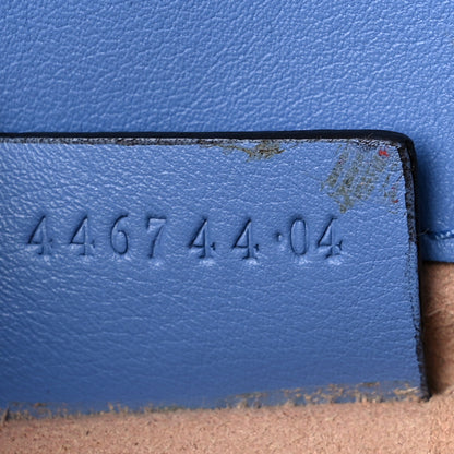Gucci Calfskin Matelasse Mini GG Marmont Shoulder Bag Clear Sky Blue 7 of 19