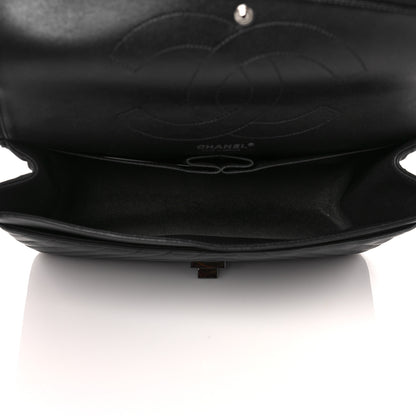 Chanel Sheepskin Chevron Quilted 2.55 Reissue 227 Flap So Black 5 of 10