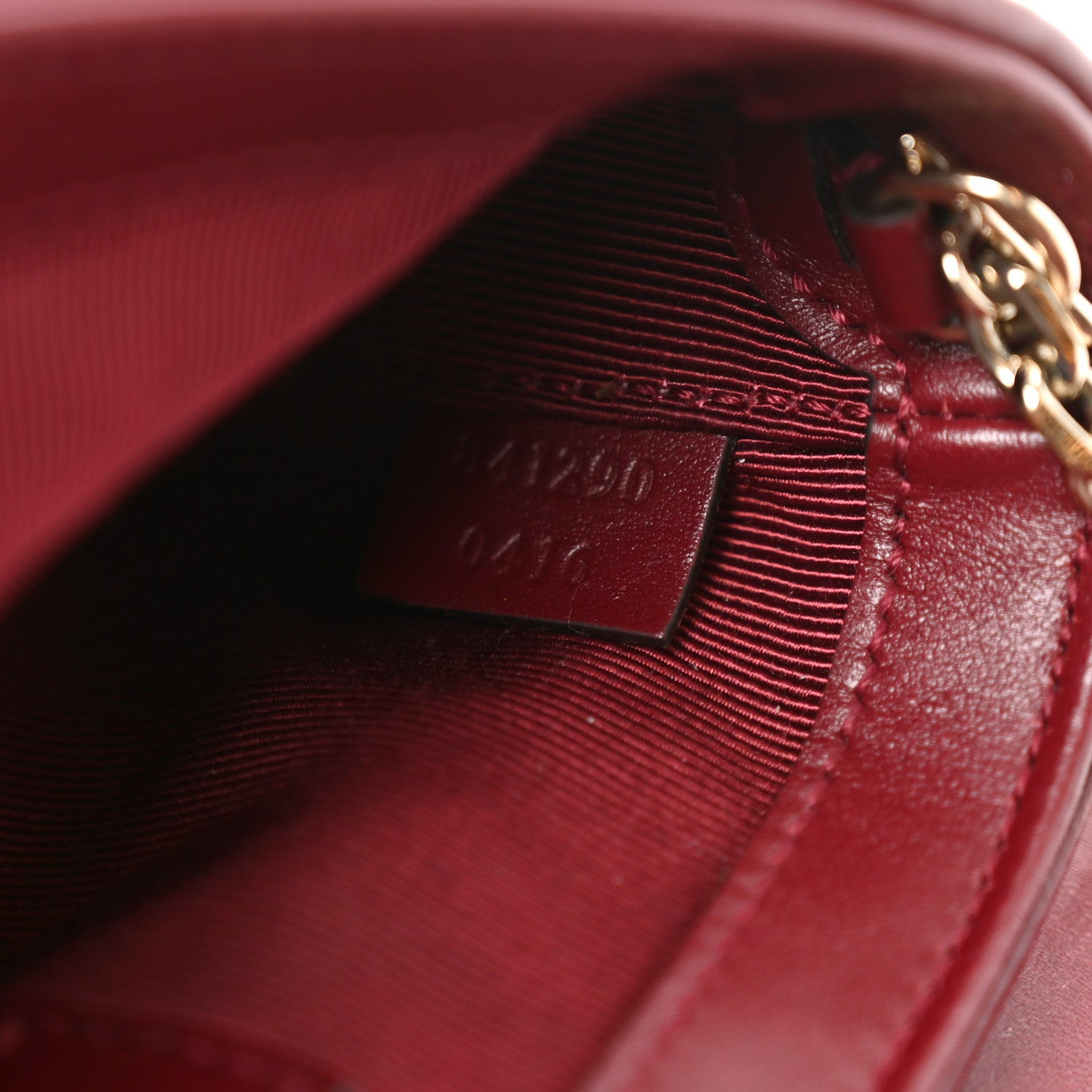 Gucci Tweed GG Monogram Mini GG Marmont Shoulder Bag Pink Red 7 of 12