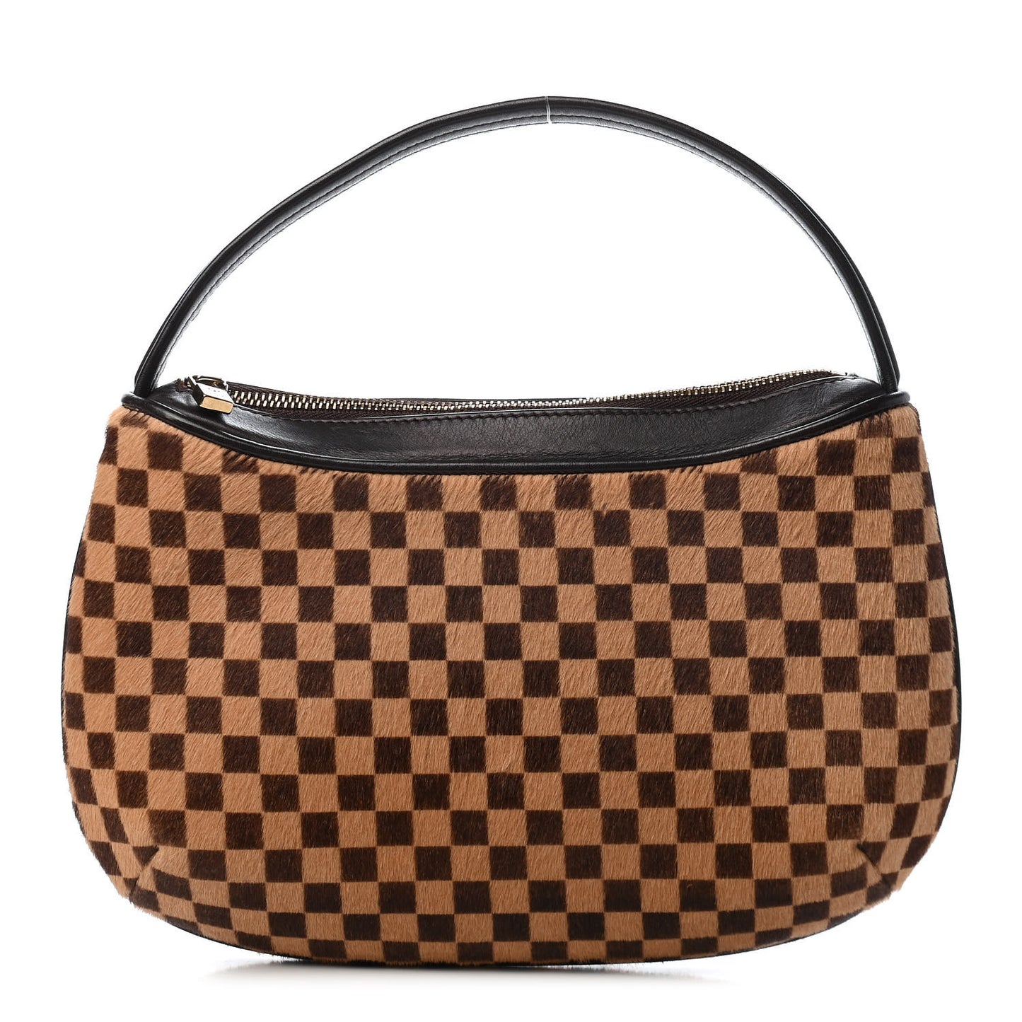 Calf Hair Damier Sauvage Tigre