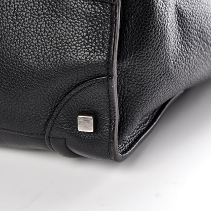 Celine Drummed Calfskin Mini Luggage Black 14 of 18