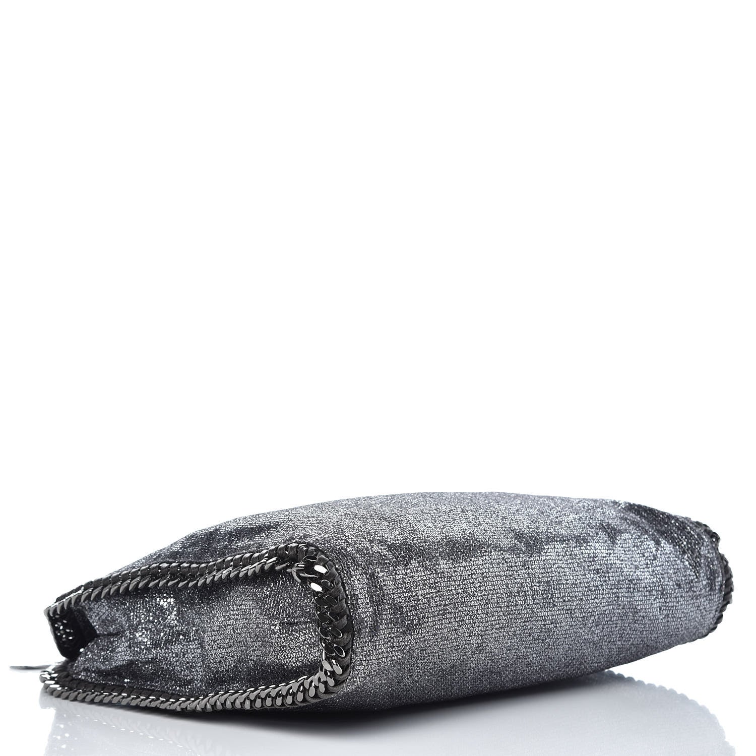 Stella McCartney Metallic Glitter Small Falabella Tote Silver 4 of 12