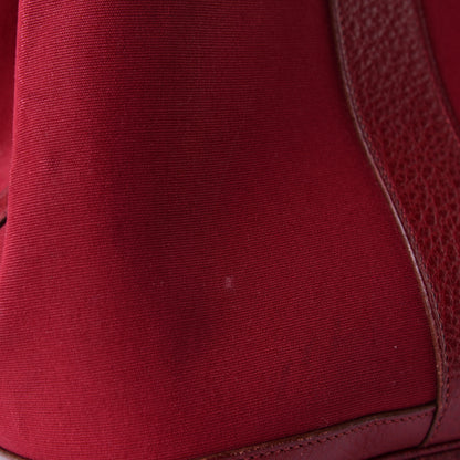 Hermes Toile Fjord Garden Party Tote 39 Rouge Imperial 7 of 8