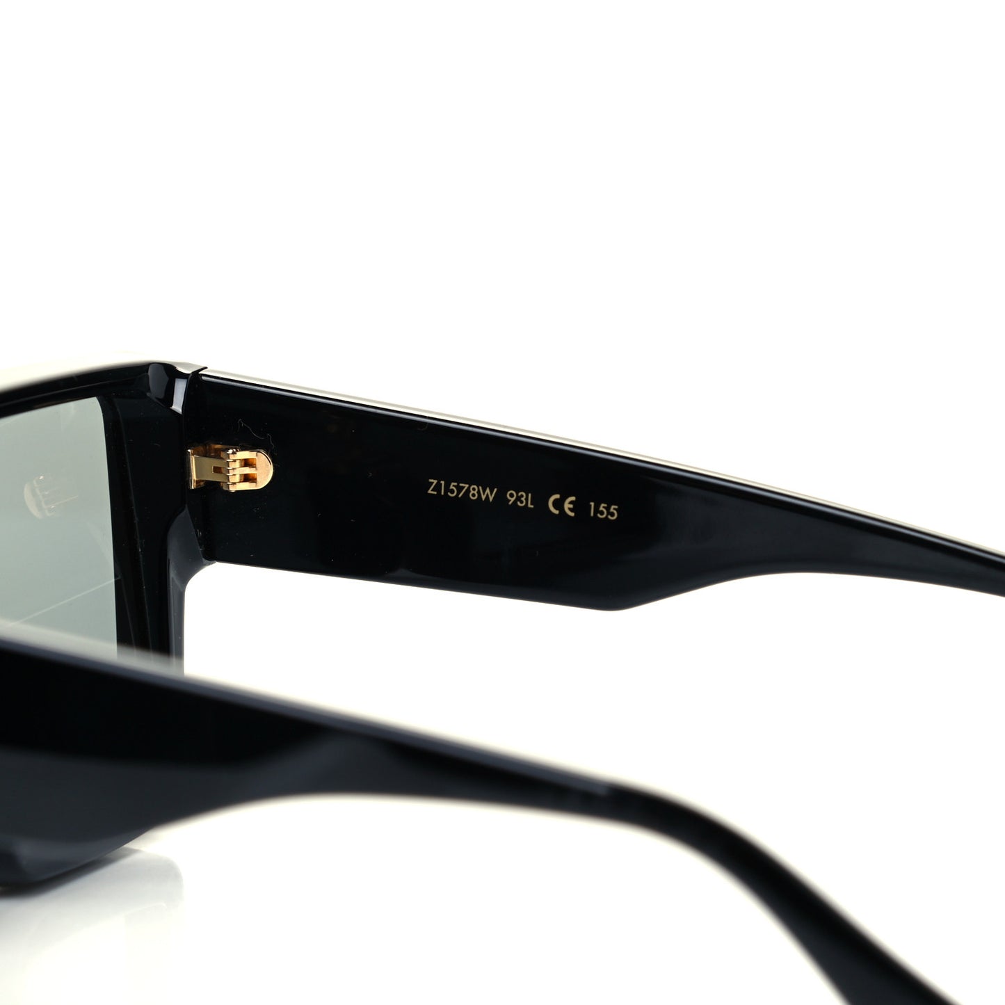 Acetate Swarovski Crystal Cyclone Sunglasses Z1578W Black