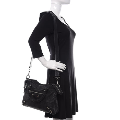 Balenciaga Agneau Giant 12 Silver Hardware Town Black 3 of 11
