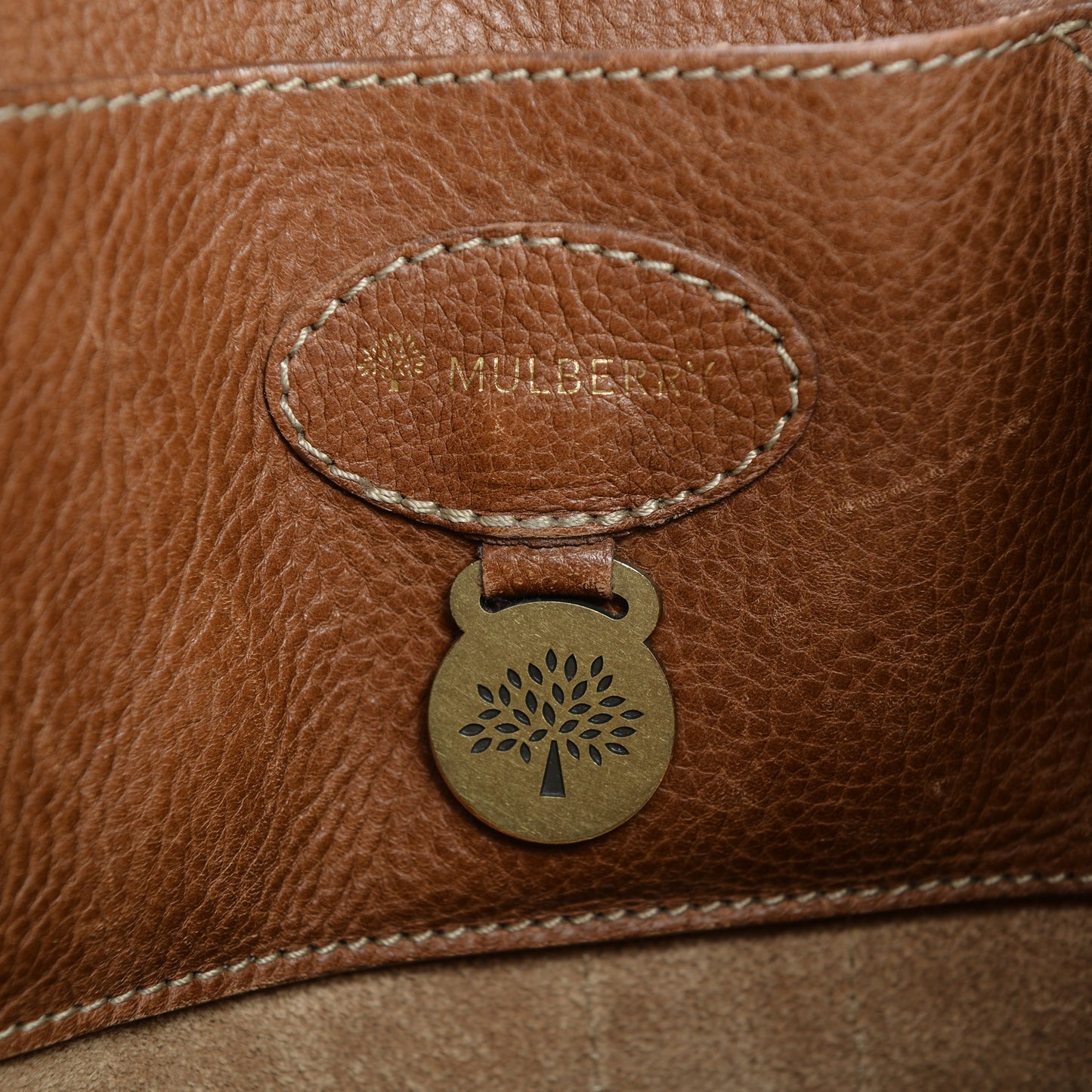 Natural Leather Bayswater Oak