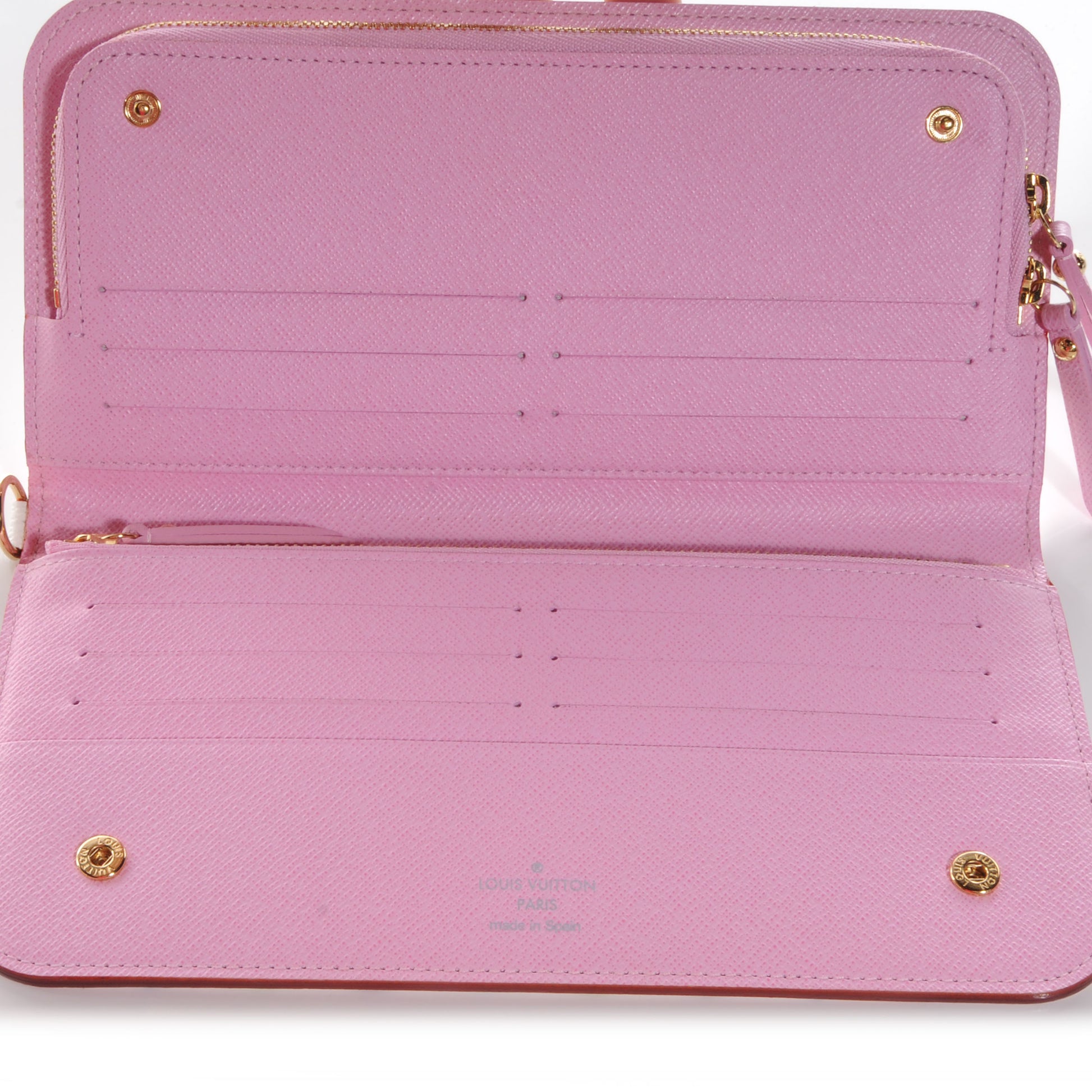 Louis Vuitton Monogram Multicolor Insolite Wallet Litchi 6 of 8