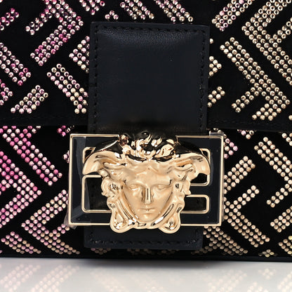 Fendi X VERSACE Calfskin Sequin Fendace FF Baguette Black Multicolor 9 of 12