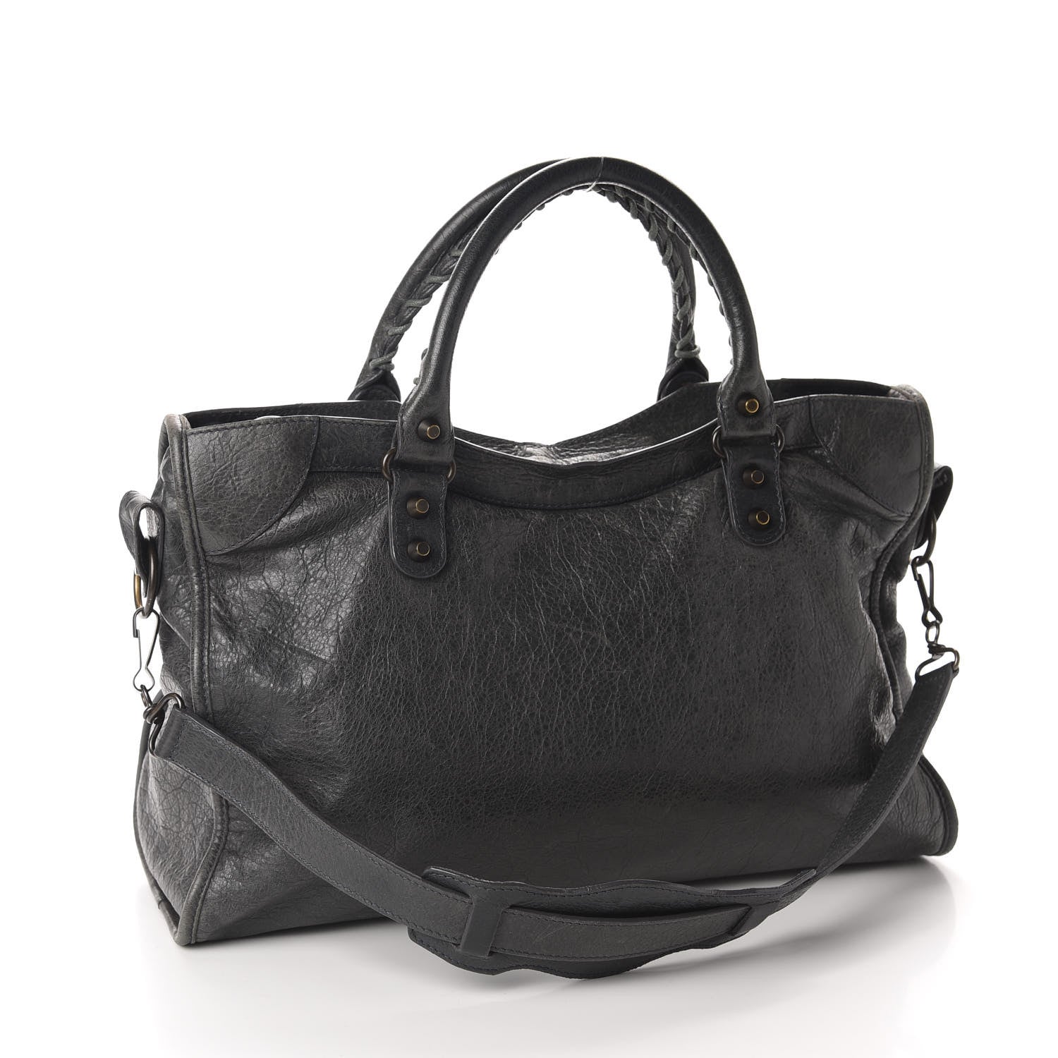 Balenciaga Agneau Classic Hardware City Anthracite 4 of 11