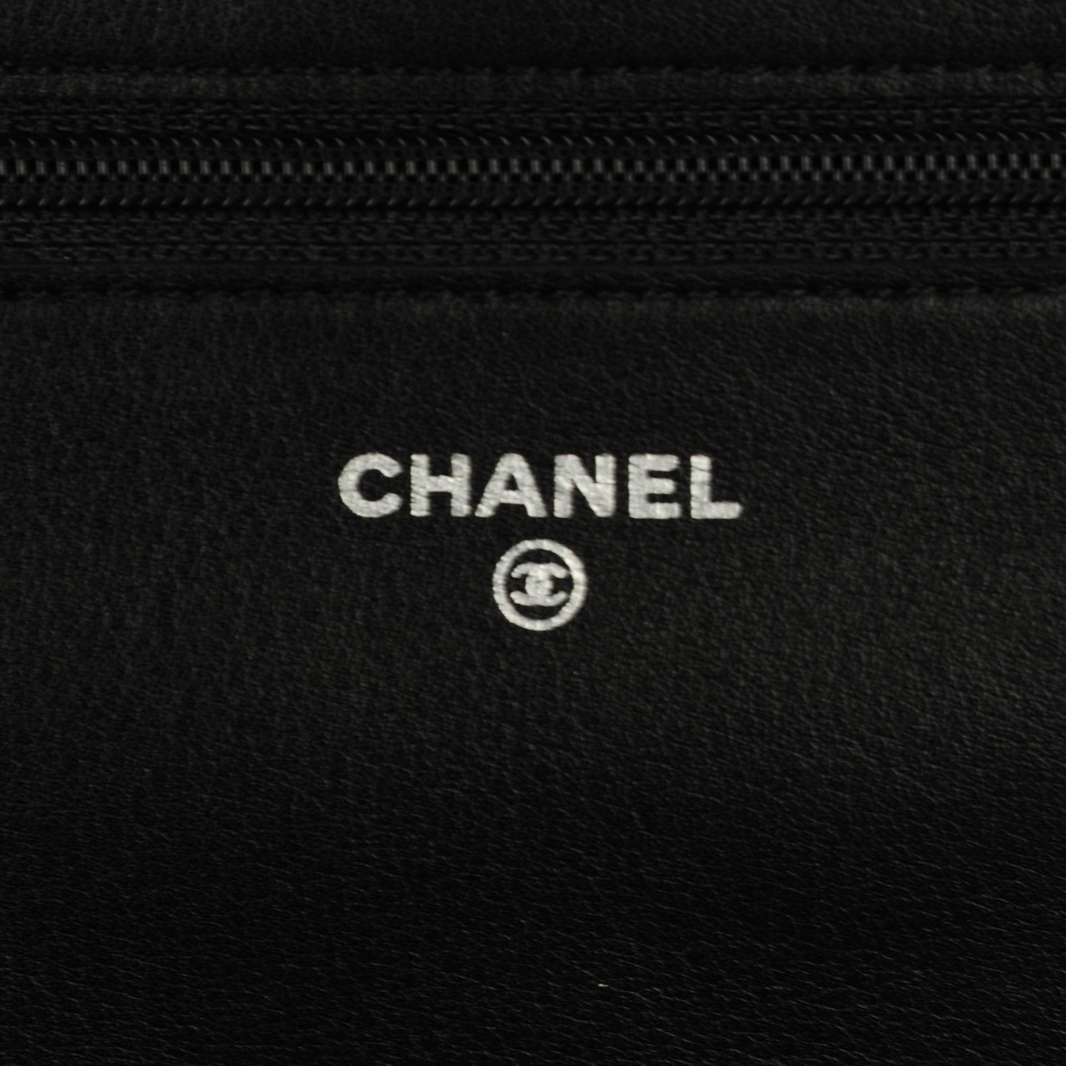 Chanel Patent Quilted Wallet On Chain WOC Black 6 of 8