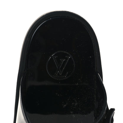Louis Vuitton Monogram Sunbath Flat Mule Sandals 38 Black 7 of 8