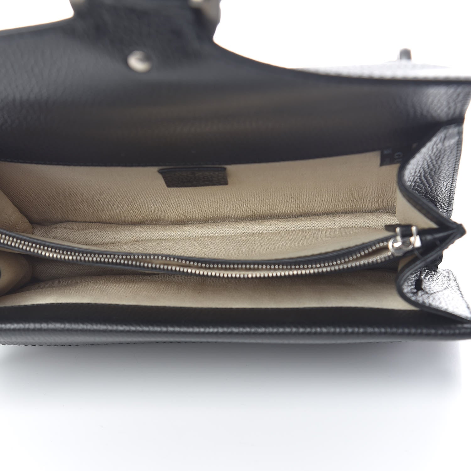 Gucci Pebbled Calfskin Small Dionysus Shoulder Bag Black 5 of 10