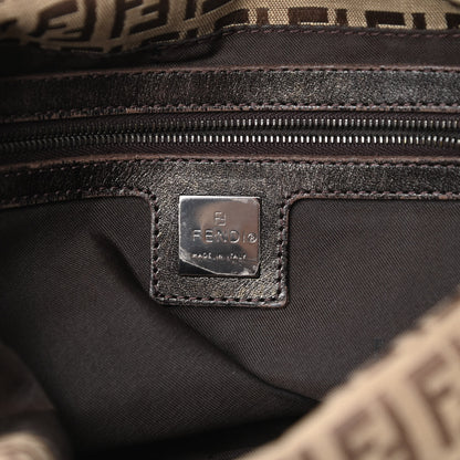 Fendi Zucchino Baguette Mogano Panna Brown 14 of 15