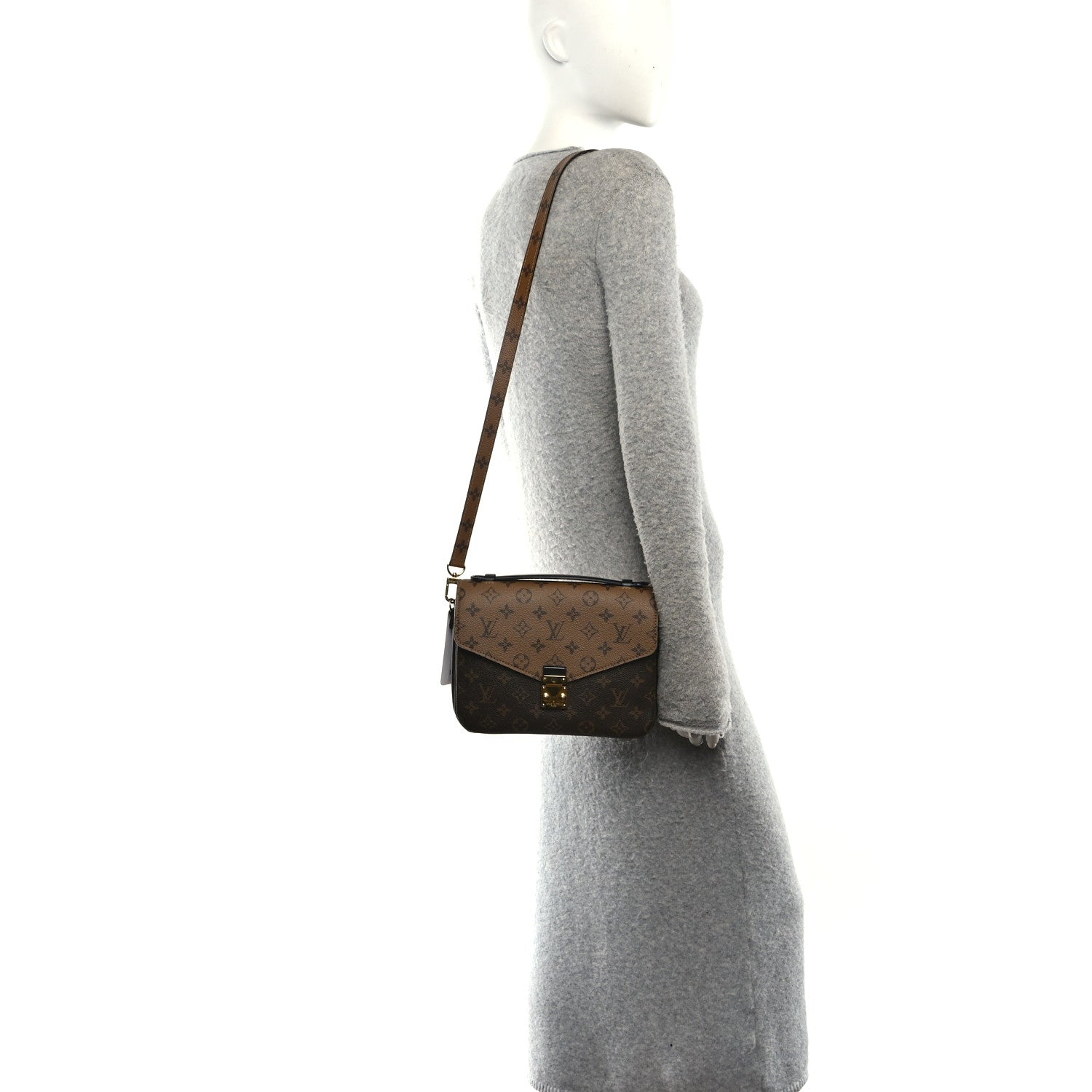 Louis Vuitton Reverse Monogram Pochette Metis 2 of 13