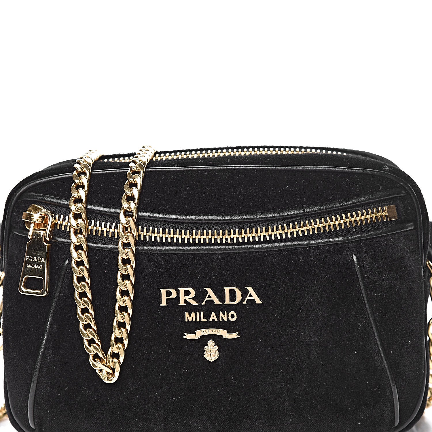 Prada Velluto Belt Bag Black 9 of 9