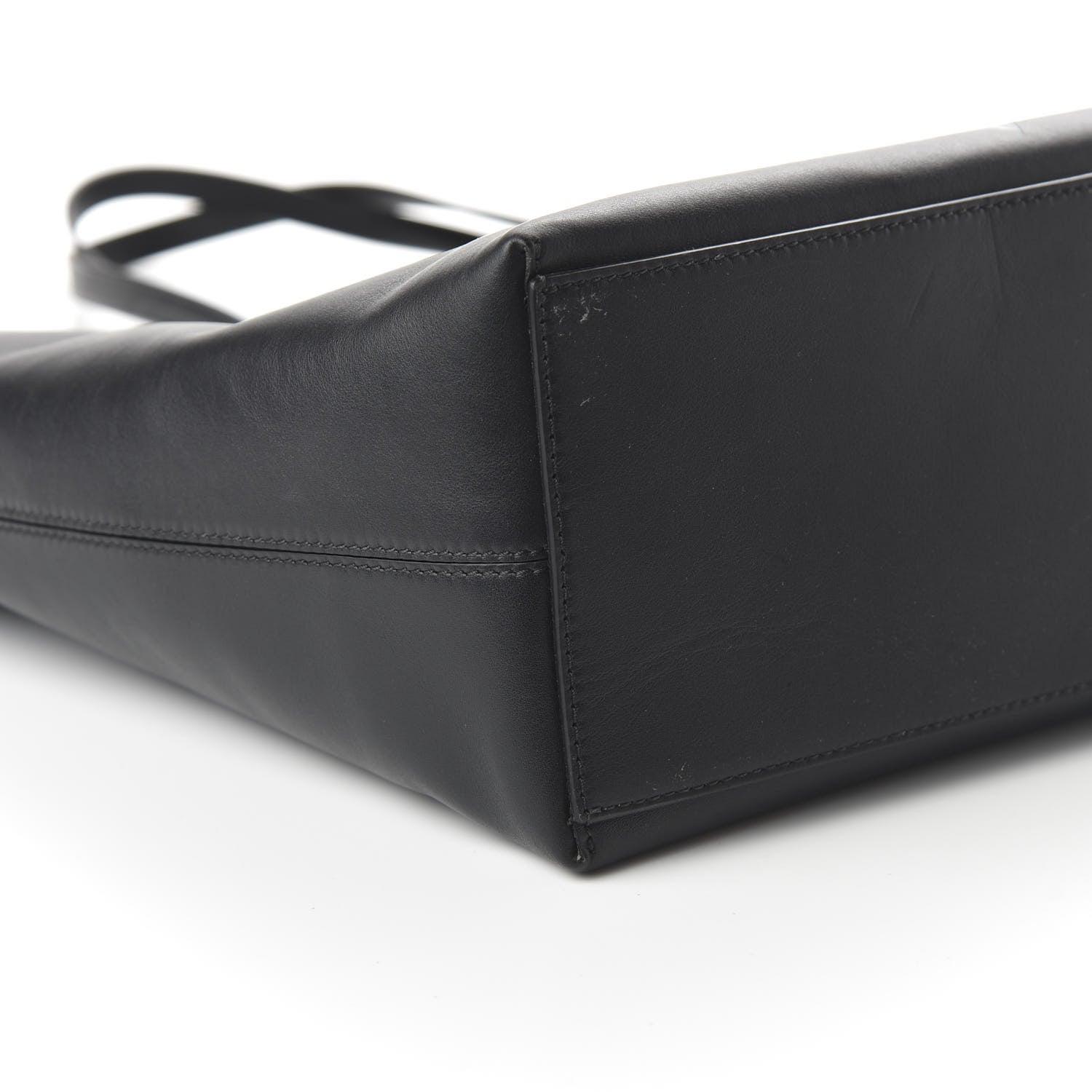 Valentino Garavani X UNDERCOVER Calfskin Print Rockstud Shoulder Tote Black 6 of 9