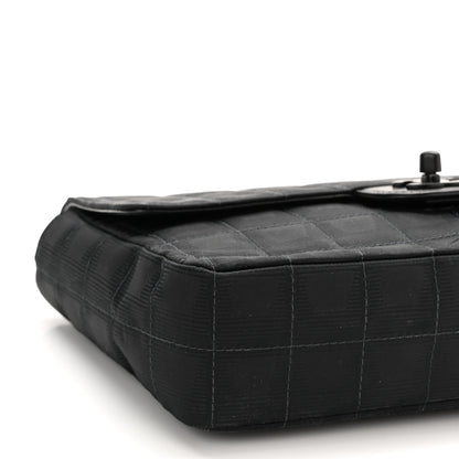 Chanel Nylon Medium Travel Flap Black 8 of 9