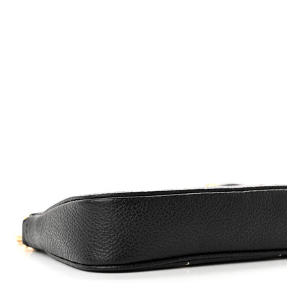 Louis Vuitton Empreinte Monogram Giant Mini Pochette Accessories Black 8 of 9