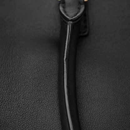 Valentino Garavani Vitello Rockstud Double Handle Tote Black 12 of 13