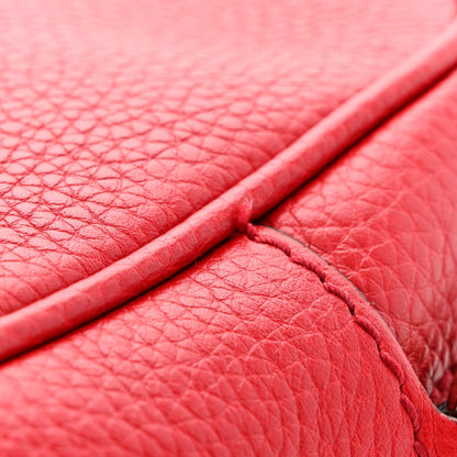 Gucci Pebbled Calfskin Small Soho Disco Bag Tabasco Red 11 of 11