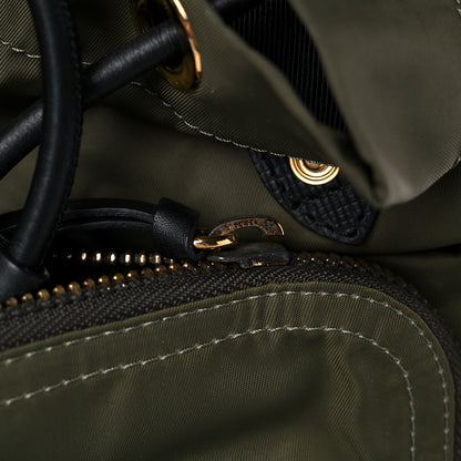 Burberry Nylon Medium Rucksack Backpack Canvas Green 10 of 11