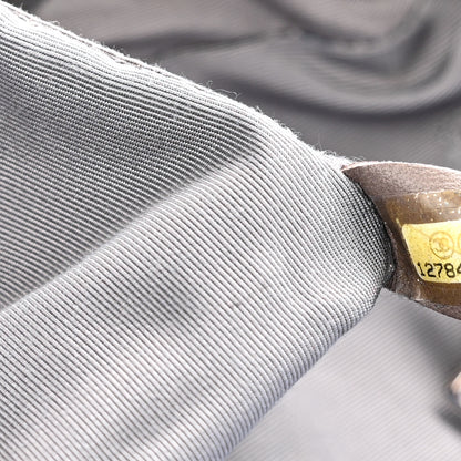 Chanel Metallic Cracked Calfskin Modern Chain Tote Blue 7 of 11