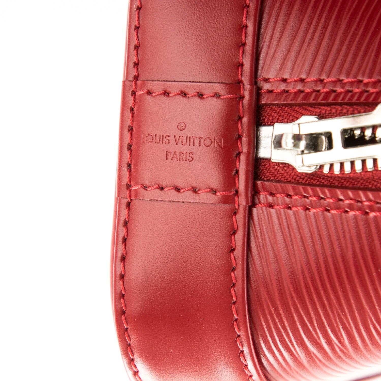 Louis Vuitton Epi Alma BB Carmine 6 of 7