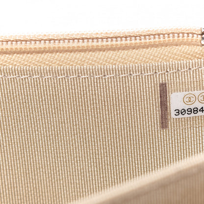 Chanel Metallic Lambskin Quilted Mini Wallet On Chain WOC Gold 9 of 10