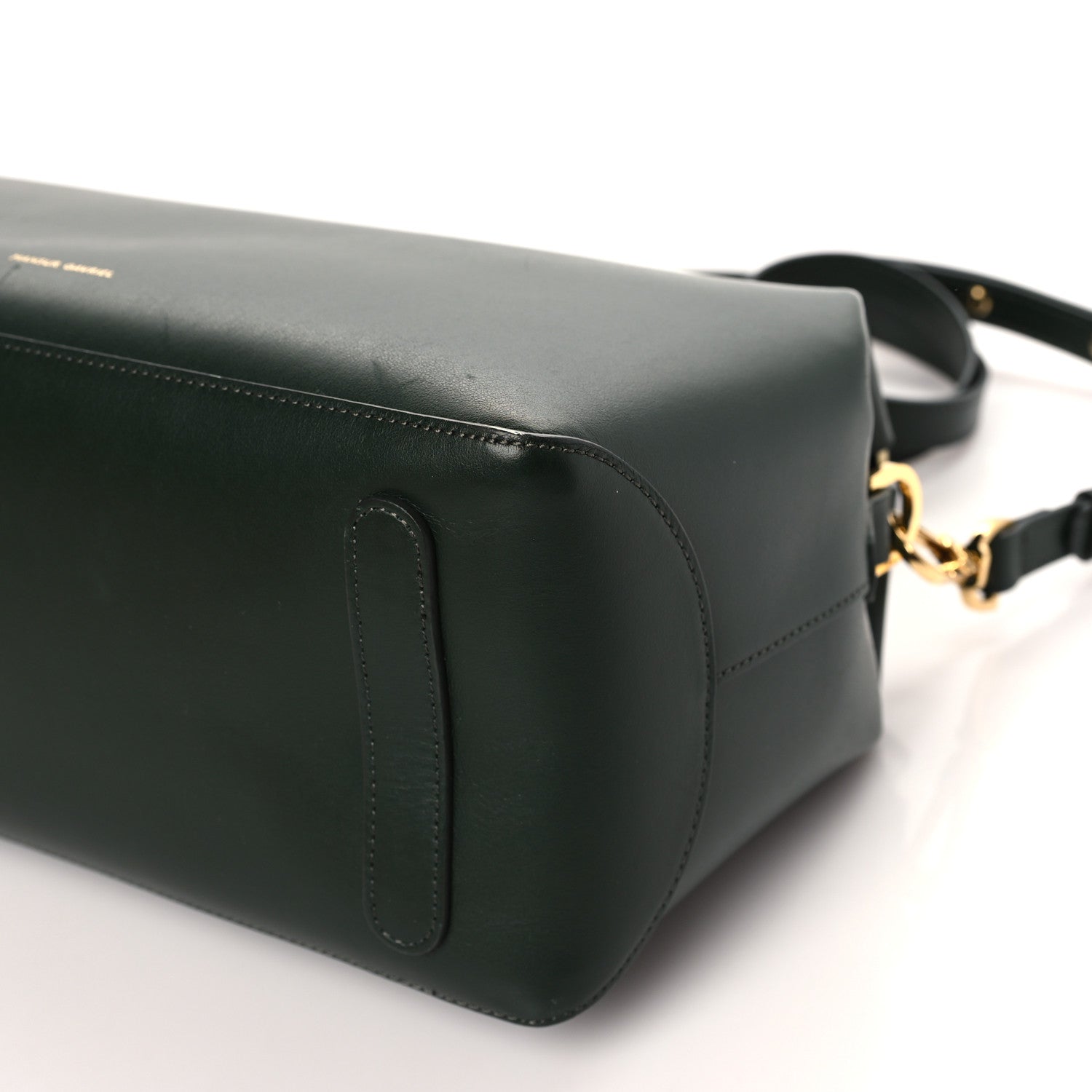 Mansur Gavriel Calfskin Mini Travel Crossbody Bag Moss 8 of 8