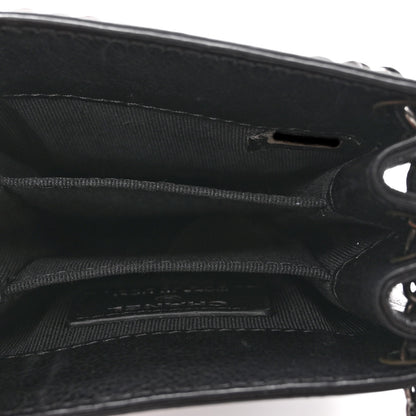 Chanel Calfskin CC Phone Holder Crossbody Black 5 of 12