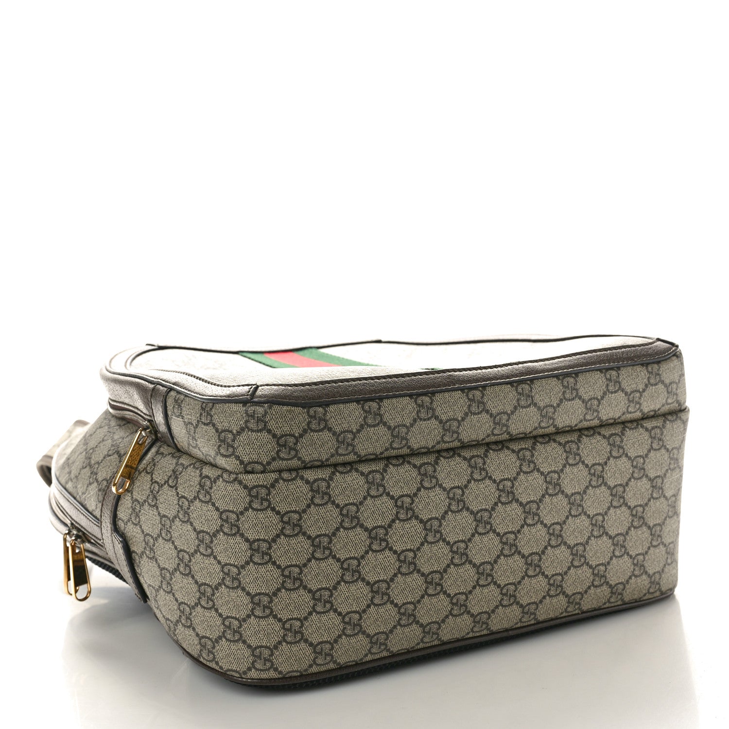 Gucci GG Supreme Monogram Medium Ophidia Day Backpack Brown 4 of 11
