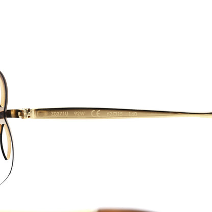 Louis Vuitton Lily Sunglasses Z0371U Brown Glitter 6 of 7