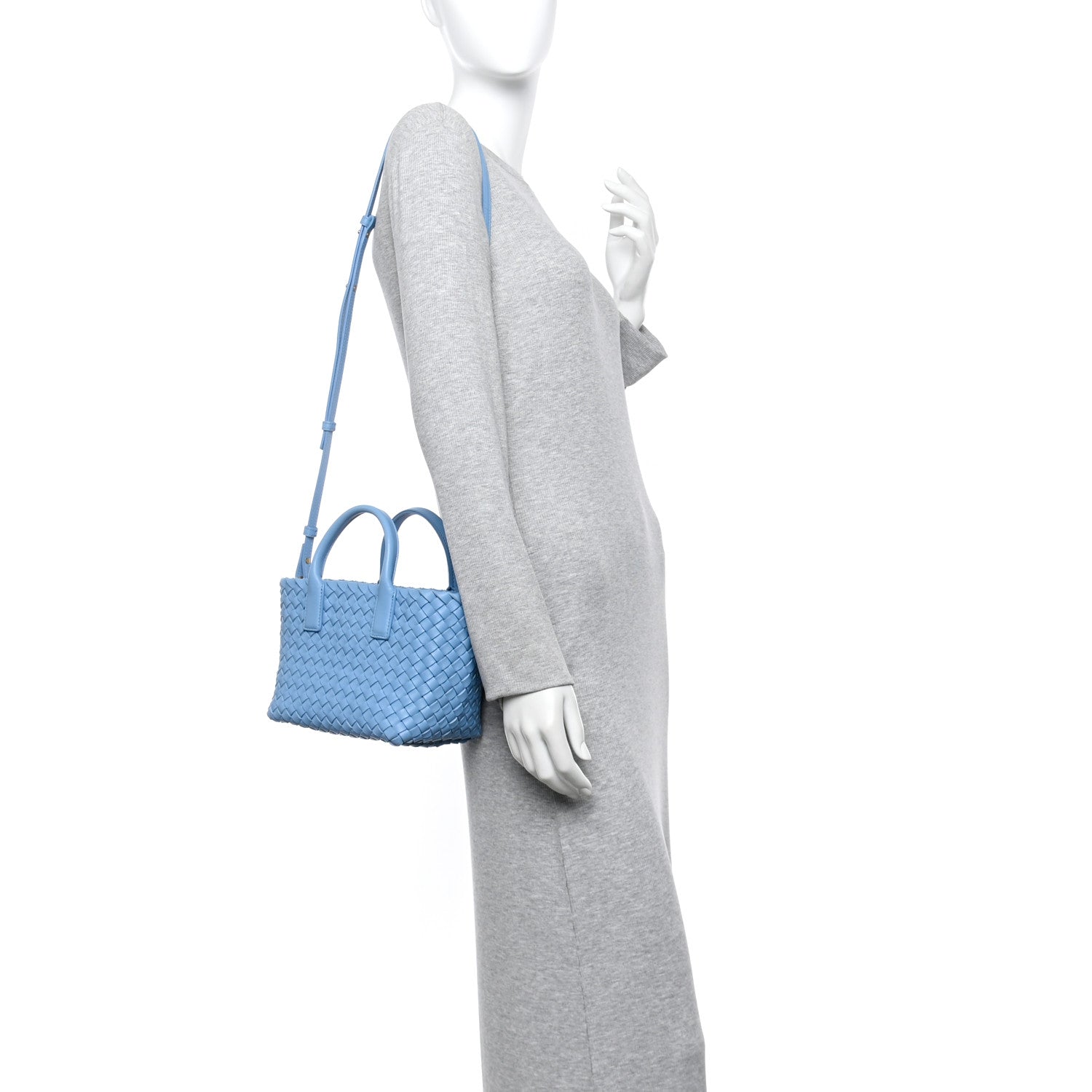 Bottega Veneta Nappa Intrecciato Mini Cabat Windswept 2 of 11
