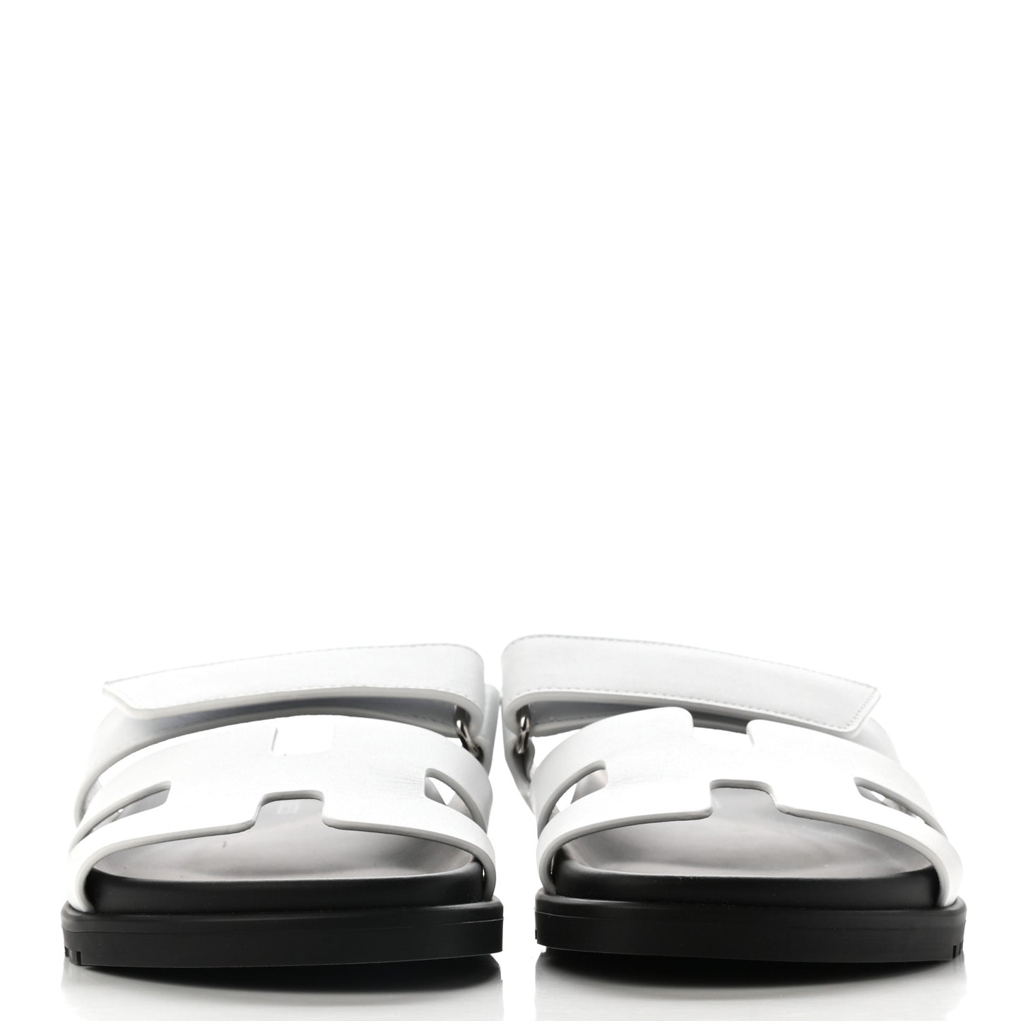 Calfskin Womens Chypre Sandals 36 White