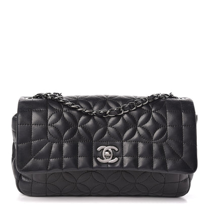 Chanel Lambskin Quilted Lady Graphic Flap Black 1 of 10