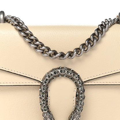 Gucci Textured Calfskin Crystal Mini Dionysus Shoulder Bag Mystic White 8 of 12